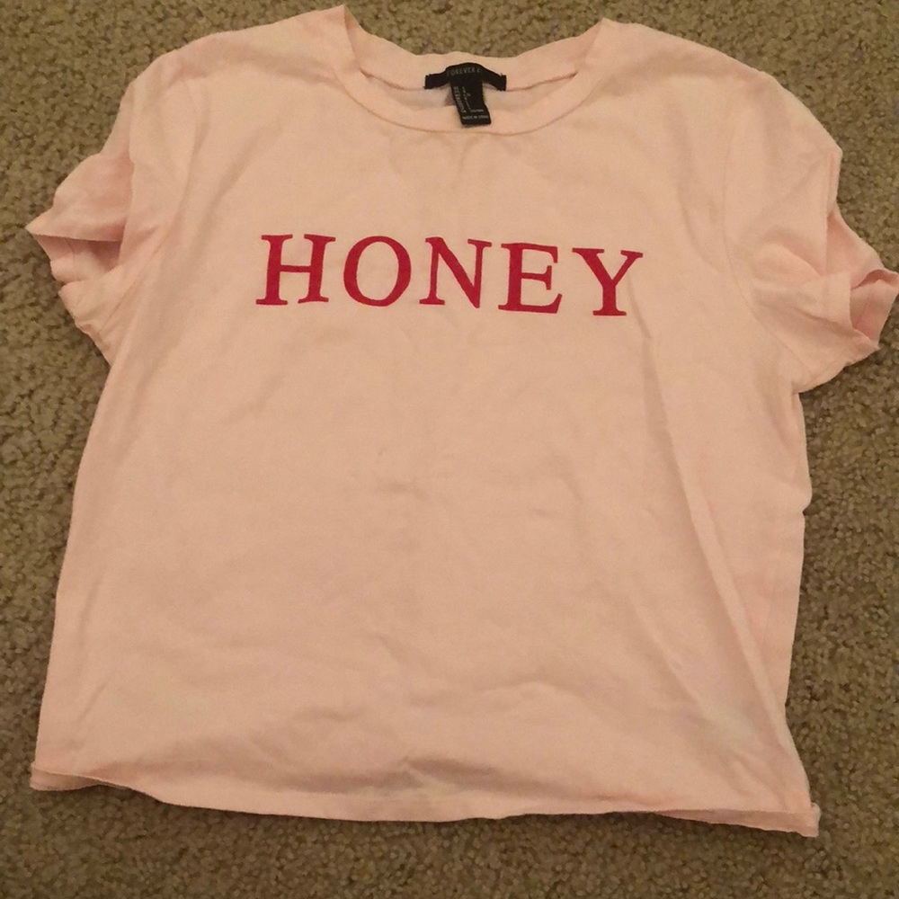Forever 21 Pink Crop Top